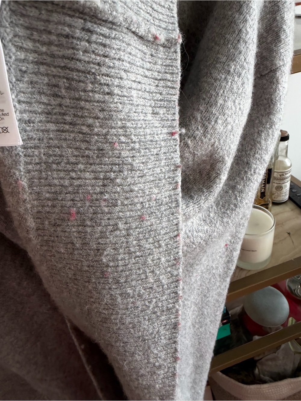 J.Crew UltraSoft Oversized Crewneck Women’s Sweater in Light Gray - Picture 4 of 4
